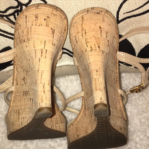 Michael Kors Cork Look Wedge Sandal - Picture 4 of 6